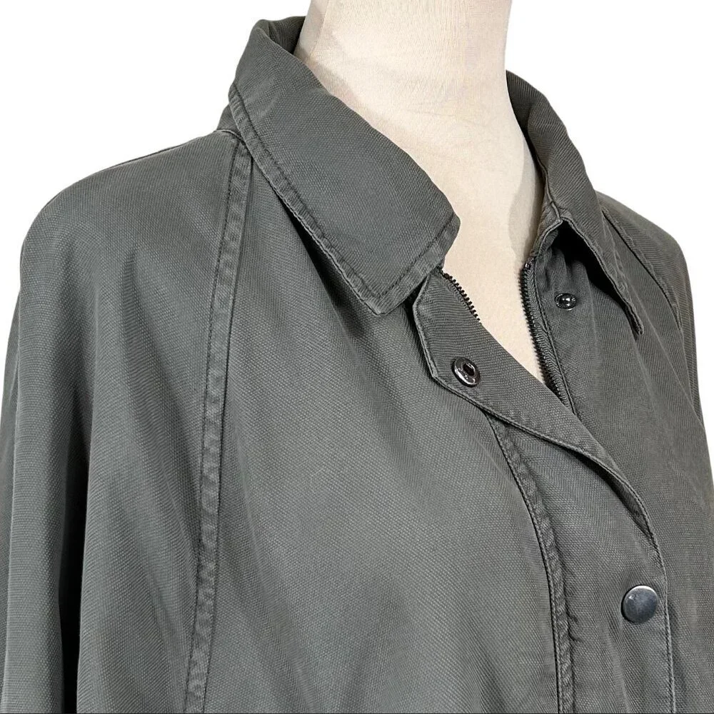 OAT New York NWT Olive Green Raglan Patch Pocket Jacket Size XL - Picture 6 of 14